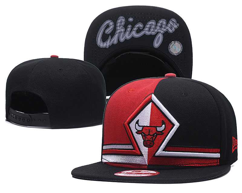 Bulls Team Logo Black Split Adjustable Hat GS,We sell and wholesale Bulls Team Logo Black Split Adjustable Hat GS on line form chian!